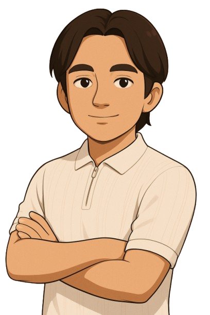 Cartoon avatar of Roger Ningombam
